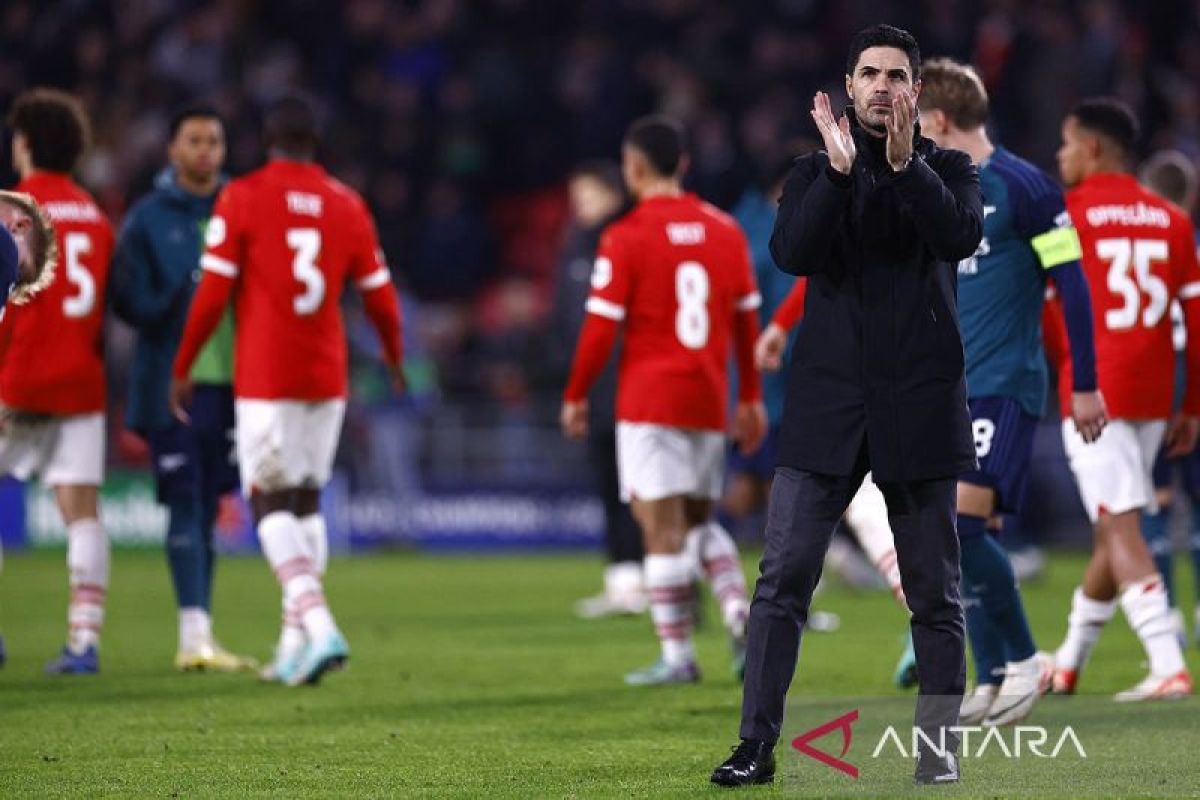 Mikel Arteta pastikan Saka juga Rice fit saat hadapi Brentford